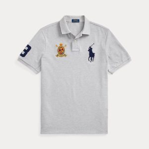 Ralph Lauren Classic Fit Big Pony Mesh Polo Shirt