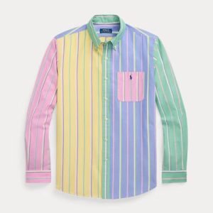 Ralph Lauren Classic Fit Striped Oxford Fun Shirt