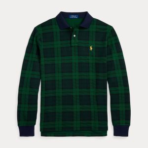 Ralph Lauren Classic Fit Plaid Polo Crest Polo Shirt