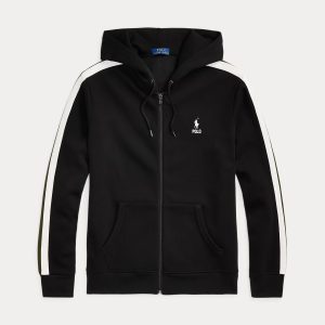 Ralph Lauren Double-Knit Full-Zip Hoodie