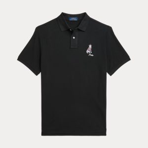 Ralph Lauren Classic Fit Dog-Embroidered Polo Shirt