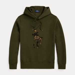 Ralph Lauren Big Pony Double-Knit Hoodie
