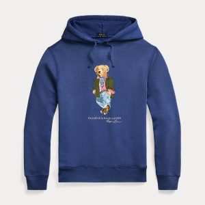 Ralph Lauren Polo Bear Garment-Dyed Fleece Hoodie
