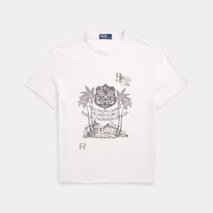 Ralph Lauren Classic Fit Jersey Graphic T-Shirt