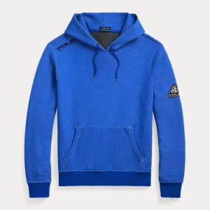 Ralph Lauren Logo Double-Knit Hoodie
