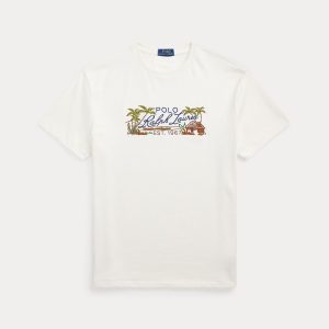 Ralph Lauren Classic Fit Embroidered Jersey T-Shirt