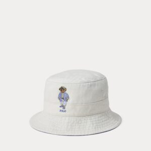 Ralph Lauren Polo Bear Twill Bucket Hat