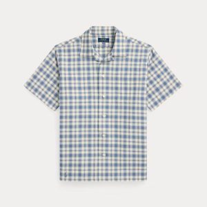 Ralph Lauren Classic Fit Plaid Oxford Camp Workshirt