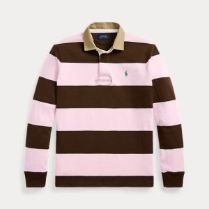 Ralph Lauren Classic Fit Khaki-Collar Rugby Shirt