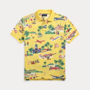 Ralph Lauren Classic Fit Polo Bear Mesh Polo Shirt