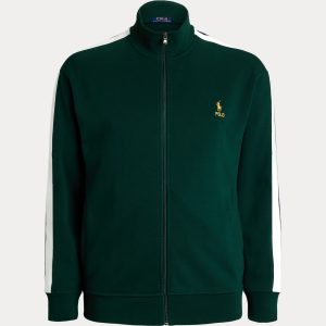 Ralph Lauren Double-Knit Mesh Track Jacket