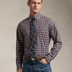 Ralph Lauren Classic Fit Plaid Poplin Shirt
