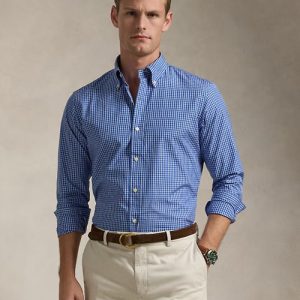 Ralph Lauren Classic Fit Plaid Poplin Shirt