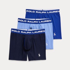 Ralph Lauren Perfect Pouch Mesh Boxer Brief 3-Pack