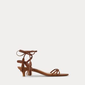 Ralph Lauren Alexandrea 35 MM Burnished Sandal
