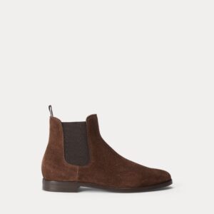 Ralph Lauren Grantly Calf-Suede Chelsea Boot