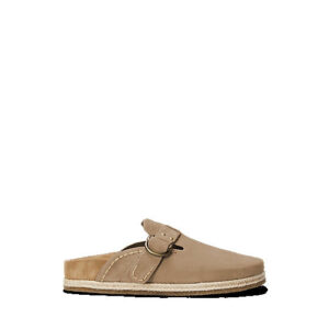 Ralph Lauren Turbach Suede Clog Sandal