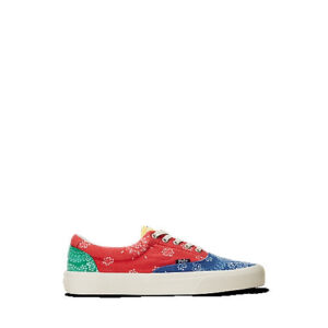 Ralph Lauren Keaton Bandanna-Print Canvas Sneaker