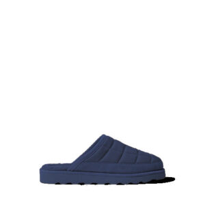 Ralph Lauren Reade Suede-Trim Quilted Scuff Slipper