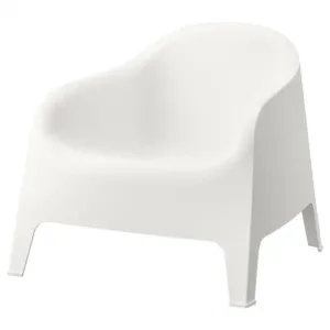 IKEA SKARPÖ Armchair, outdoor, white
