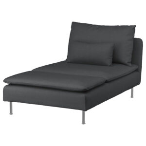 IKEA SÖDERHAMN Chaise, Fridtuna dark gray