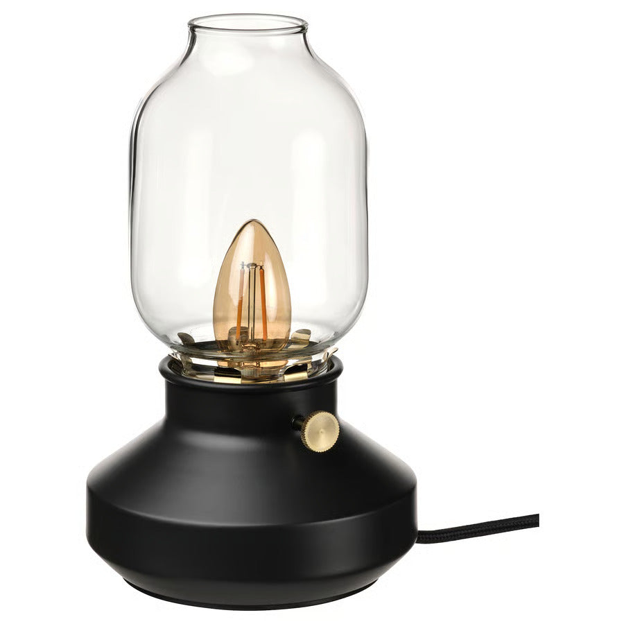 Ikea TÄRNABY Table lamp, dimmable anthracite, 10 "