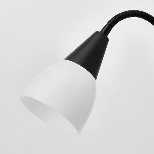 IKEA TÅGARP Floor uplighter/reading lamp, black/white - Image 4