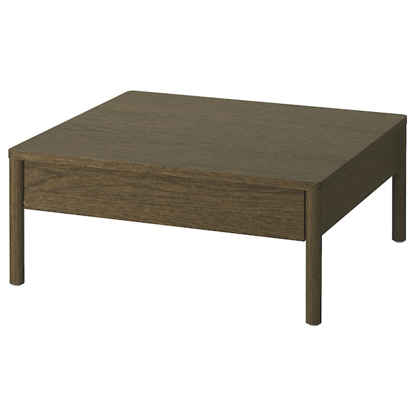 IKEA TONSTAD Coffee table, brown stained oak veneer, 33 1/8x32 1/4 "