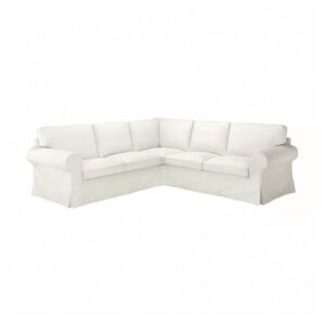 IKEA UPPLAND Sectional, 4-seat corner, Blekinge white