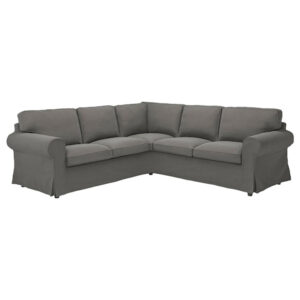 IKEA UPPLAND Sectional, 4-seat corner, Hakebo dark gray