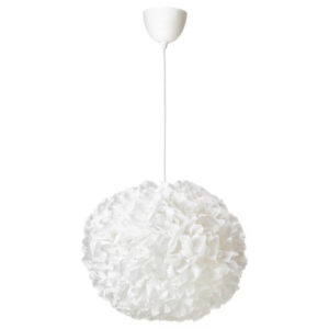 IKEA VINDKAST Pendant lamp, white, 20 "
