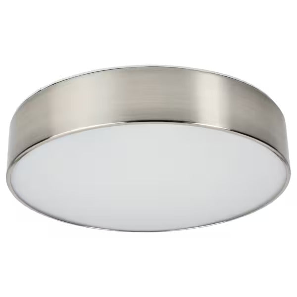 IKEA VIRRMO LED ceiling lamp, nickel plated, 14 " 800 Lumen