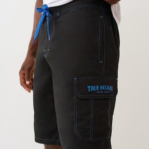 TRUE RELIGION CARGO BOARD SHORTS