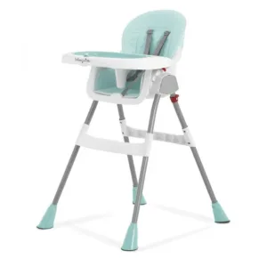 Dream On Me Portable 2 In 1 Table Talk High Chair |Convertible |Compact High Chair |Light Weight Portable Highchair