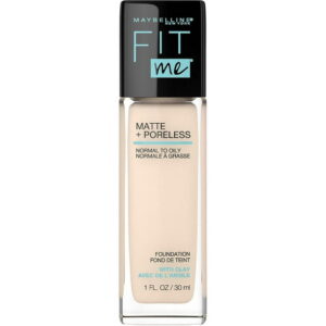 Maybelline New York Fit Me®, Matte + Poreless Liquid Foundation, Fit Me Matte + Poreless Foundation