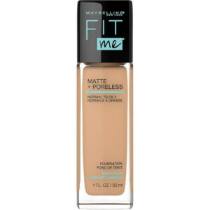 Maybelline New York Fit Me®, Matte + Poreless Liquid Foundation, Fit Me Matte + Poreless Foundation