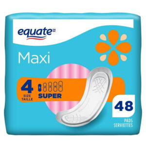 Equate Super Maxi Pads