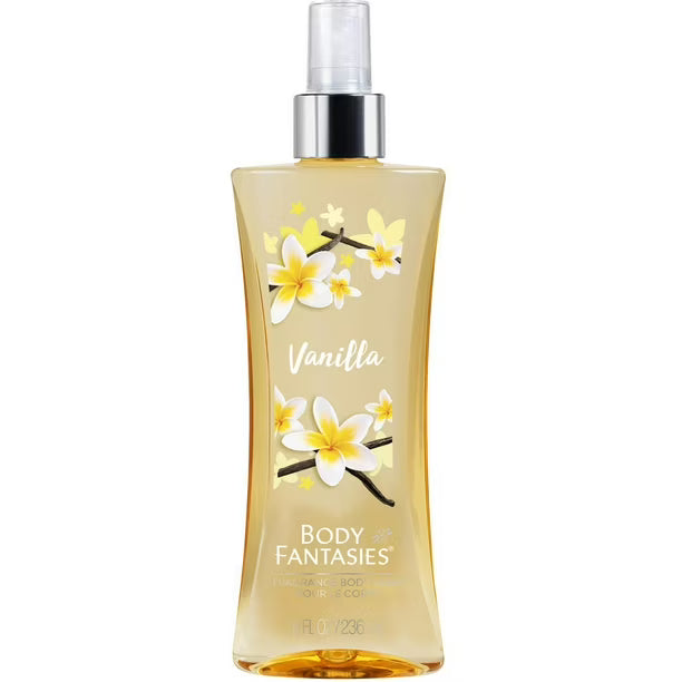 Body Fantasies Vanilla Fragrance Body Spray 236ml, 236ml