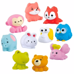 Parent's Choice Splash 'N Squirt Bathtime Toys, 10 Pieces
