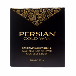 Persian Cold Wax Hair Remover, 240ml wax, 20 strips, spatulas