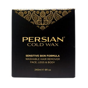 Persian Cold Wax Hair Remover, 240ml wax, 20 strips, spatulas
