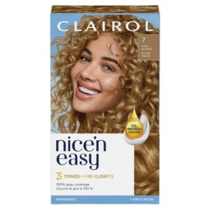 Nice'n Easy Clairol Nice'n Easy Permanent Hair Dye, 100% Gray Coverage