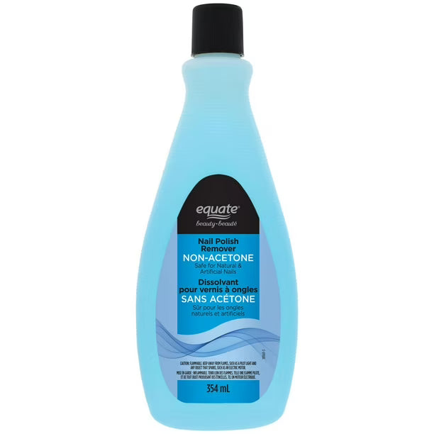 Equate Beauty Non-Acetone Nail Polish Remover, 354 mL