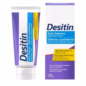 Desitin Daily Defense Baby Diaper Rash Cream with 13% Zinc Oxide, Barrier Cream to Help Treat