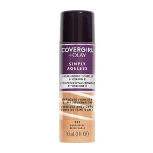 COVERGIRL Simply Ageless 3-in-1 Liquid Foundation Infused with Hyaluronic Complex
