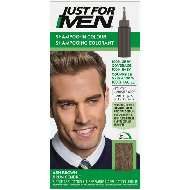 Just For Men Shampoo-In Colour Ash Brown H-20