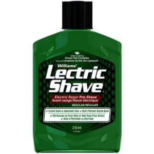 Williams Lectric Shave Regular with Green Tea Complex, Electric razor pre shave