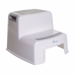Dreambaby® 2-Up Step Stool - Grey/White