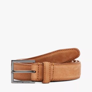 Tommy Hilfiger Tonal Buckle Leather Belt
