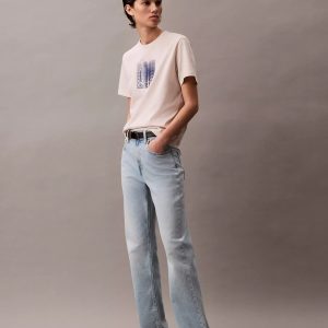 Calvin Klein High Rise Straight Jeans